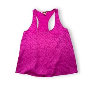 Victoria Secret Racerback Tank Top Bright PInk Size Xs